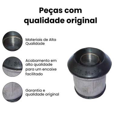 Bucha da Bandeja Dianteira Direito Esquerdo Asia Kia - Imagem 3