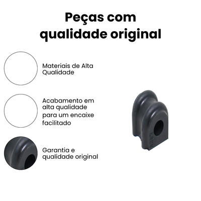 Bucha Barra Estabilizadora Traseira I30 Elantra - Imagem 3