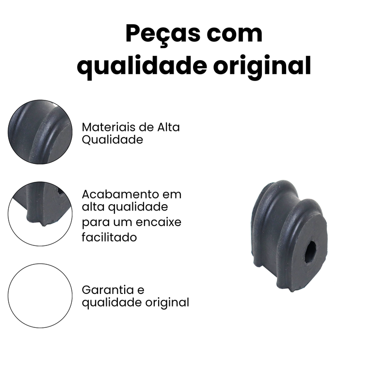 Bucha Barra Estabilizadora Traseira Hyundai Tucson 2005 a 20 - Imagem 3