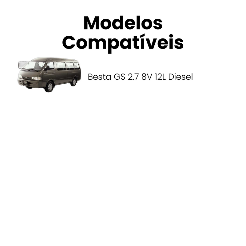 Bucha Bandeja Dianteira Kia Besta GS Full Grand 2.7 3.0 Dies - Imagem 4