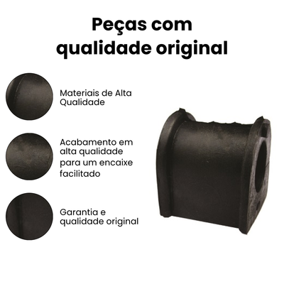 Bucha Barra Estabilizadora Dianteiro Kia Besta J2 - Imagem 3