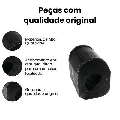 BUCHA DA BARRA ESTABILIZADORA DIANTEIRA DIREITA/ESQUERDA RENAULT MB9032 - Imagem 3