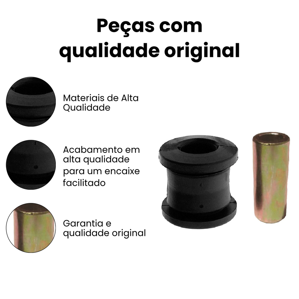 BUCHA DA BANDEJA DIANTEIRA DIREITA/ESQUERDA FIAT | PEUGEOT | CITROEN MB09058 - Imagem 3