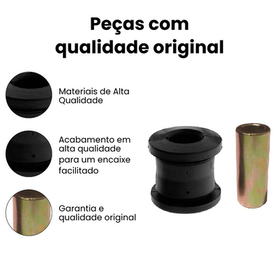 BUCHA DA BANDEJA DIANTEIRA DIREITA/ESQUERDA FIAT | PEUGEOT | CITROEN MB09058 - Imagem 3