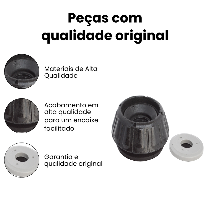 Coxim Amort Diant Dir Esq Hyundai HB20 1.0 1.6 Flex - Imagem 3
