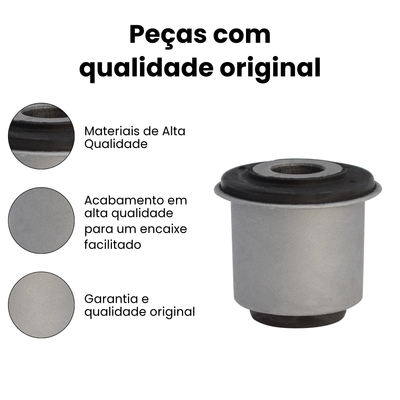 Bucha Bandeja Dianteira Direita/Esquerda Hyundai HR - Imagem 3