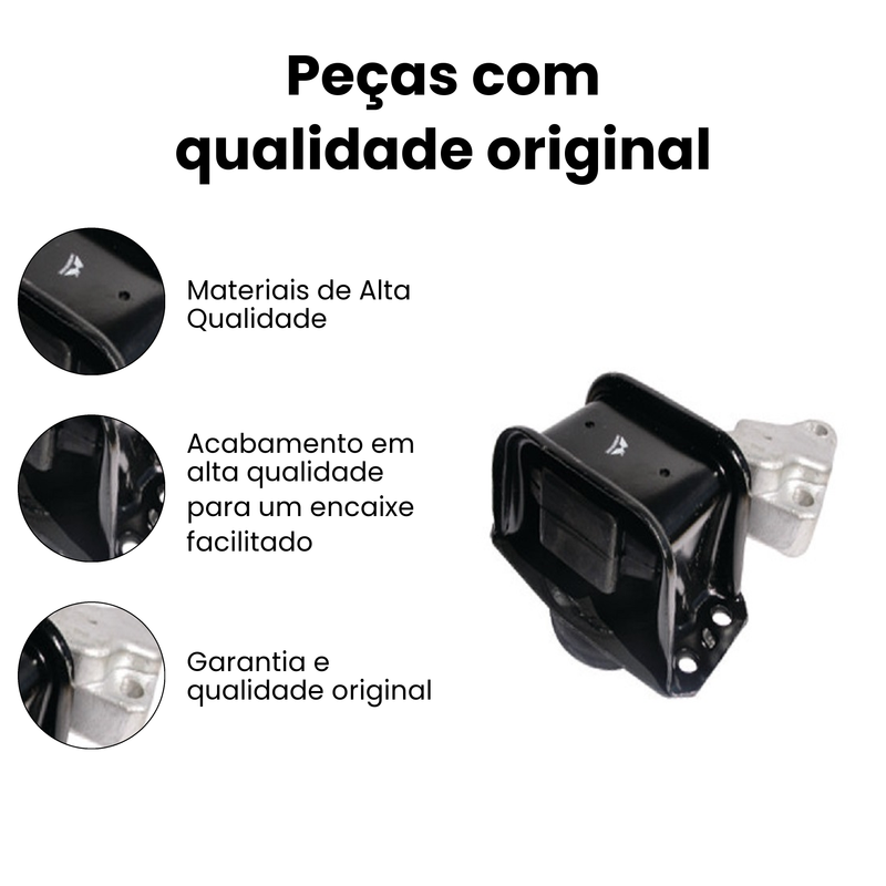 Coxim Motor Diant Dir Hidráulico Peugeot 307 308 408 C4 Loun - Imagem 3