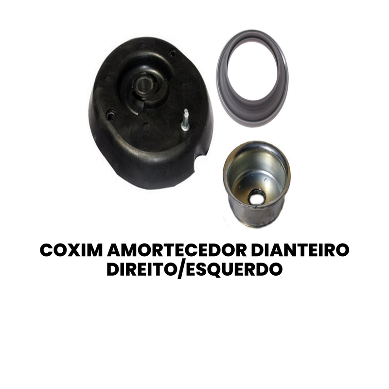Coxim Amortecedor Diant Dir Esq Citroën C3 2002 a 2024 - Imagem 2