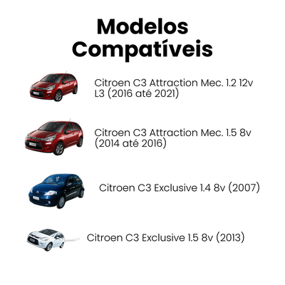 Coxim Amort Diant Dir Esq Citroen C3 2003-2021 - Imagem 4