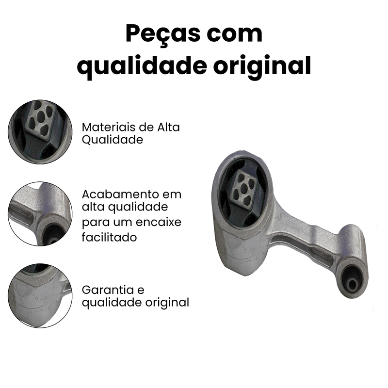 Coxim Câmbio Central Volkswagen CrossFox Fox 1.6 Flex 2005 a - Imagem 3
