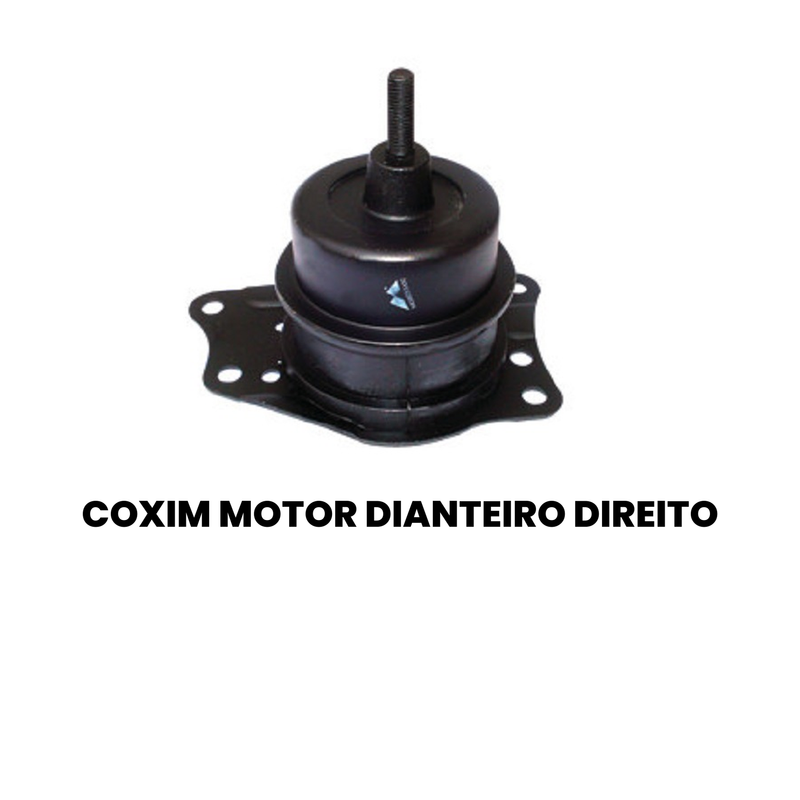 Coxim Motor Diant Dir VW Crossfox Fox 1.6 Flex 2005 a 2018 - Imagem 2