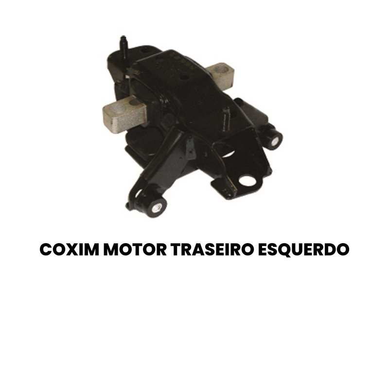 Coxim Motor Tras Esq VW CrossFox SpaceFox Fox Polo Voyage - Imagem 2