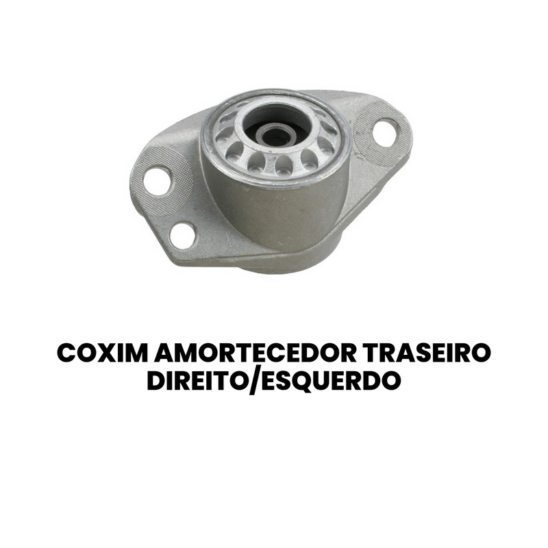 Coxim Amort Tras Audi A1 VW Golf Polo Bora Fox 1999-2019 - Imagem 2
