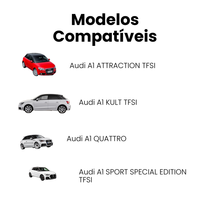 Coxim Amort Tras Audi A1 VW Golf Polo Bora Fox 1999-2019 - Imagem 4