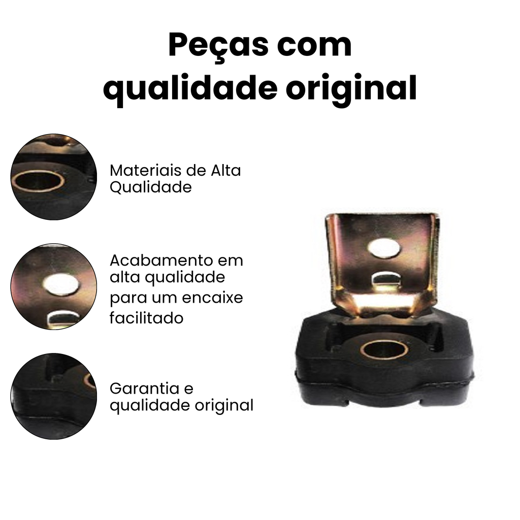 Coxim Silencioso Diant Mobensani Dir Esq Suspensão - Imagem 3