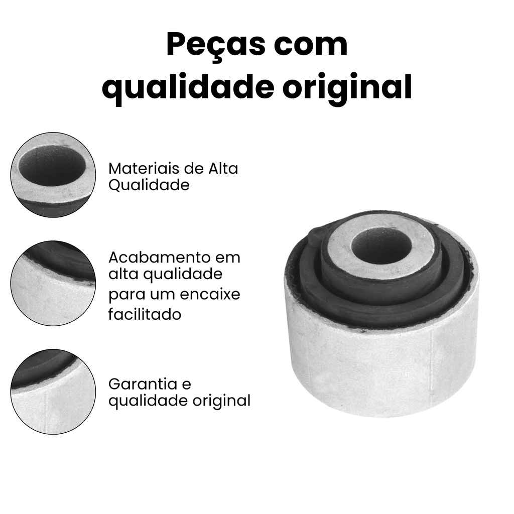 Bucha Eixo Traseiro Direito/Esquerdo Honda Civic 2000-2006 - Imagem 3