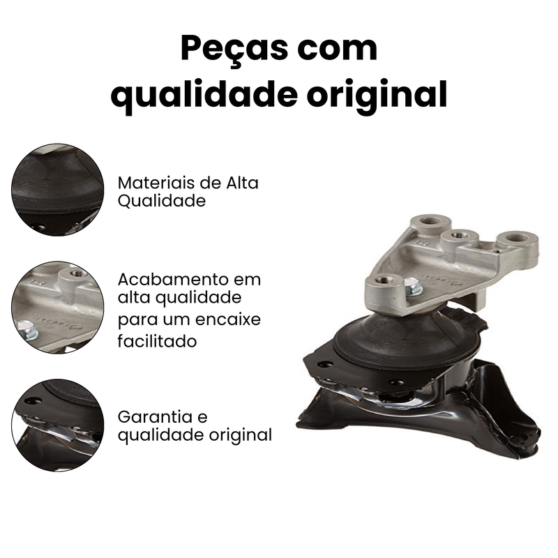 Coxim Motor Diant Dir Honda Civic 1991 a 2021 - Imagem 3