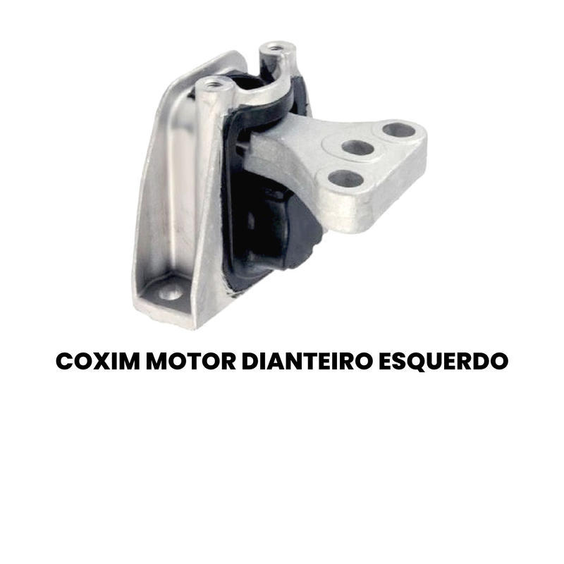 Coxim Motor Diant Esq Honda Civic 1.5 1.6 1.7 1.8 2.0 1991 a - Imagem 2