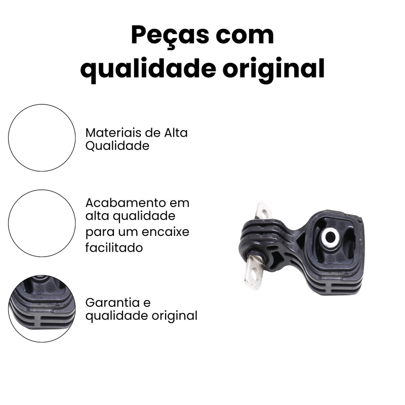 Coxim Motor Tras Dir Esq Honda Civic 1.5 1.6 1.7 1.8 2.0 199 - Imagem 3