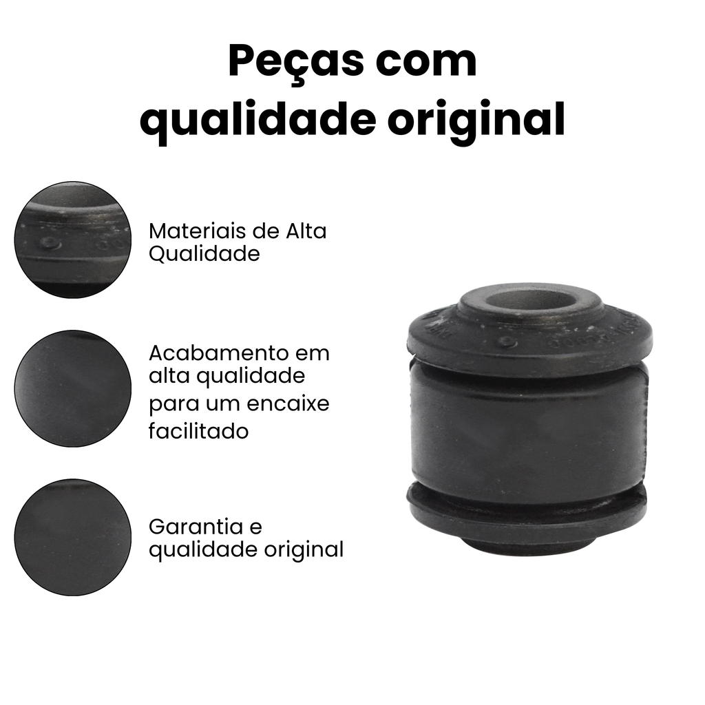 Bucha Bandeja Dianteira Dir/Esq Hyundai HB20 - Imagem 3