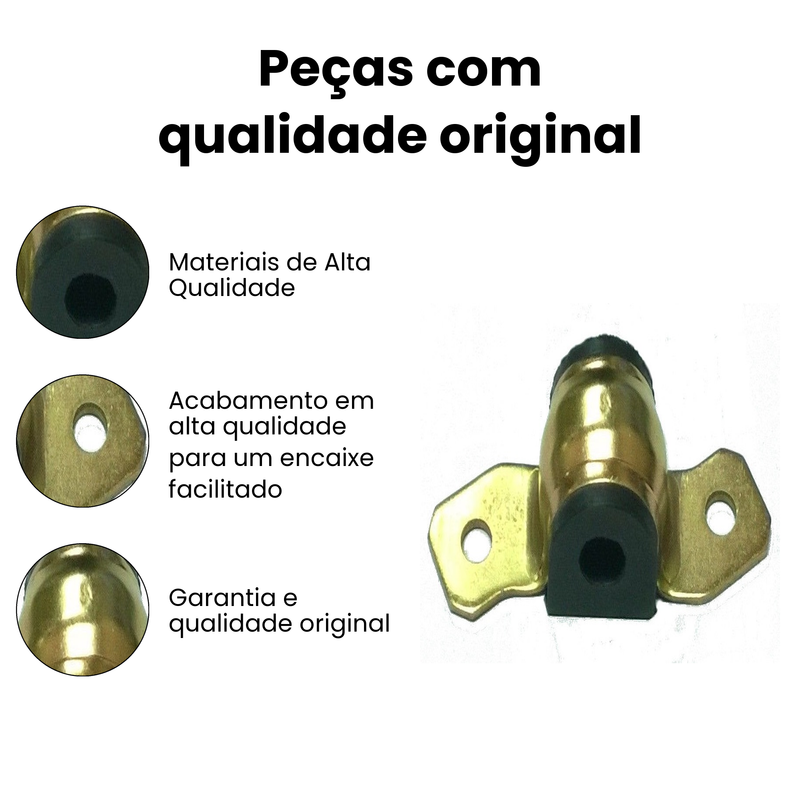Kit Barra Estabilizadora Dianteira Direita Esquerda Renault - Imagem 3