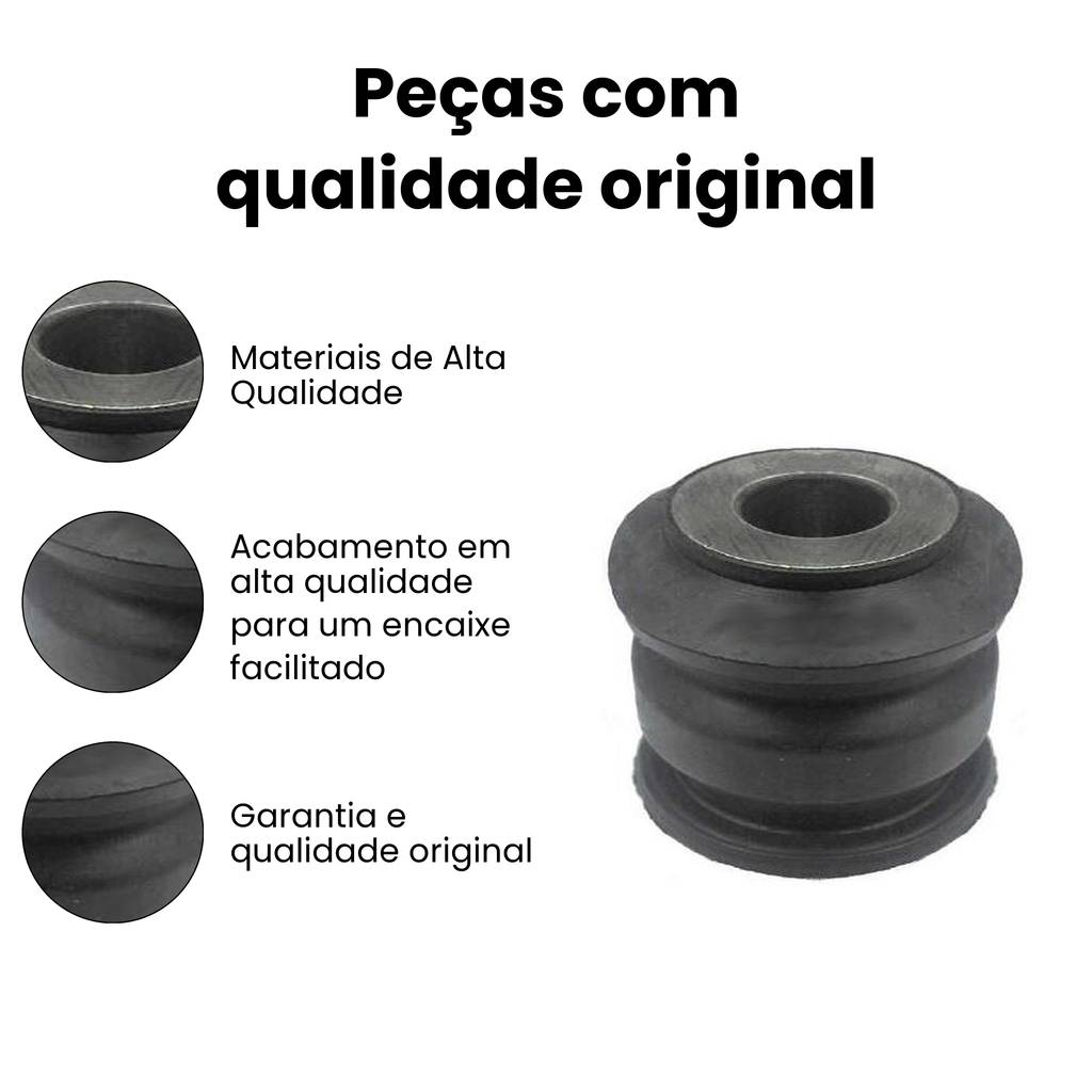 Bucha Bandeja Dianteira Kwid Direito Esquerdo - Imagem 3