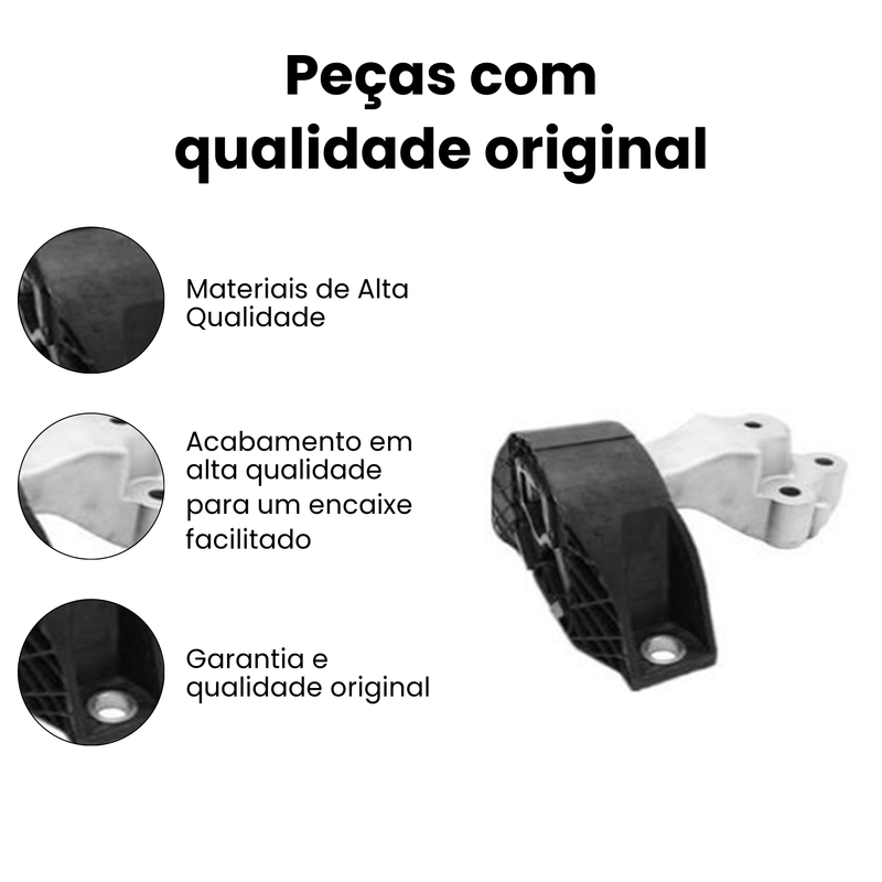 Coxim Motor Diant Dir Renault Logan Sandero 2008-2024 - Imagem 3