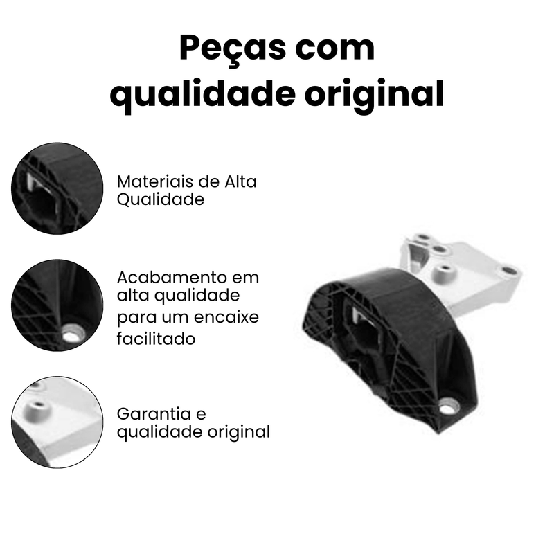 Coxim Motor Dir Renault Logan Sandero 1.0 1.6 8V 16V 2008 a - Imagem 3