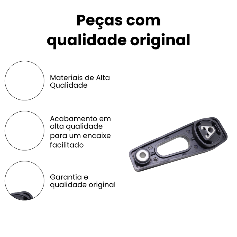 Coxim Câmbio Tras Renault Duster 1.6 16V Flex 2012 a 2020 - Imagem 3