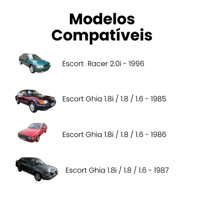 Mola a Gás Ford Escort XR3 Porta Malas MG-16216 - Imagem 4