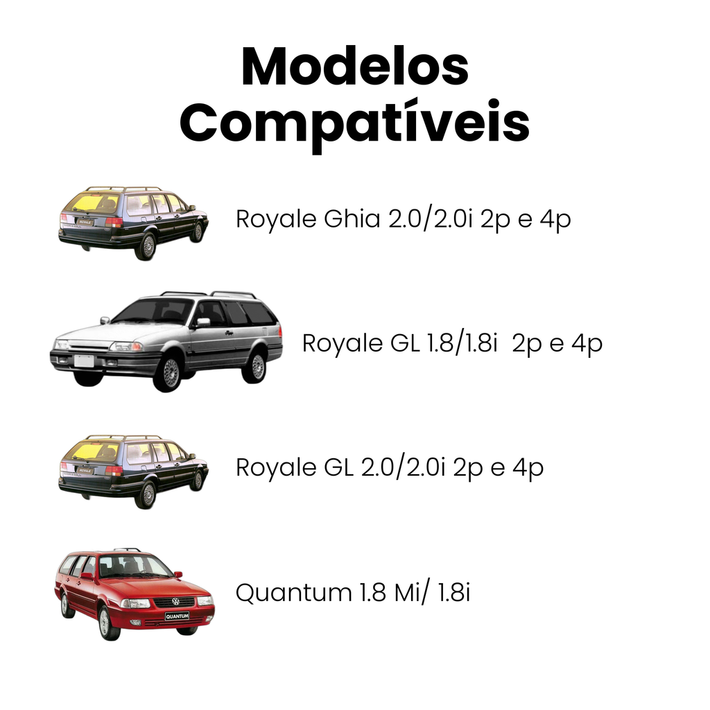 Mola a Gás Porta Malas VW Quantum Ford Royale - Imagem 4