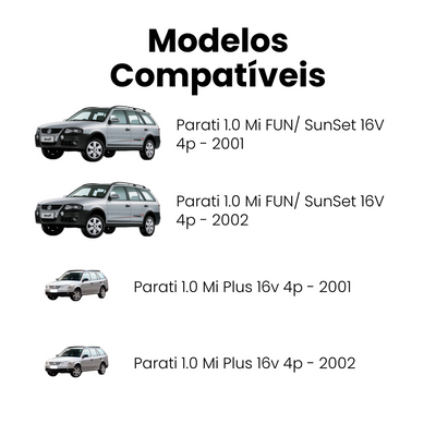Mola a Gás Porta Malas Volkswagen Parati 1996-2014 - Imagem 4