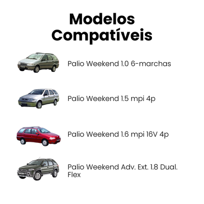 Mola a Gás Tampa Traseira Palio Weekend Tucson - Imagem 4