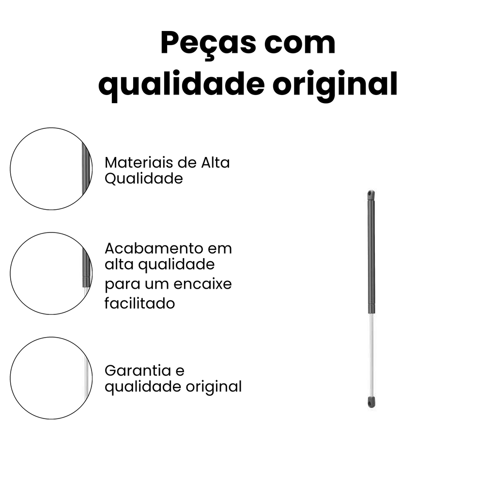 Mola a Gás Original Toyota Etios - Imagem 3