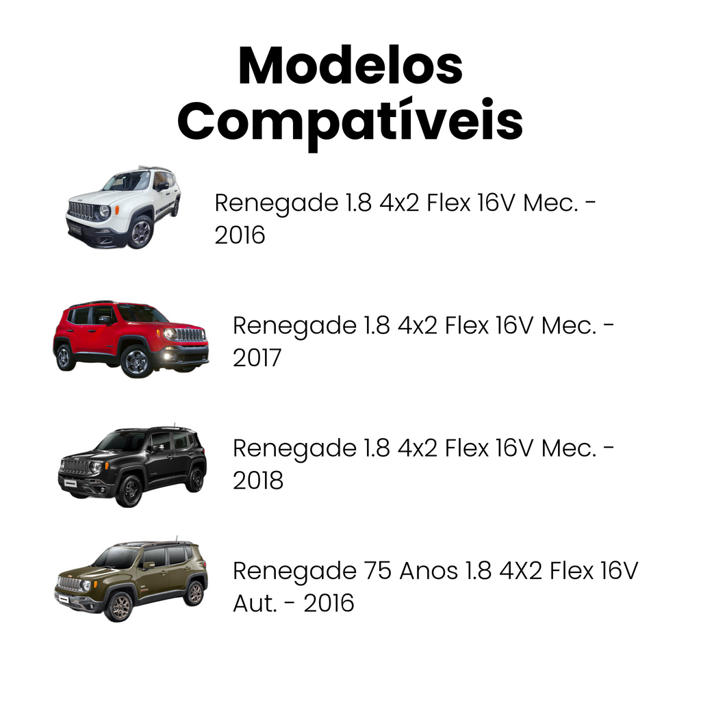 Mola a Gás Porta Malas Jeep Renegade 2015-2020 - Imagem 4