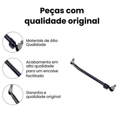 BARRA DIREÇÃO LATERAL DIANTEIRO DIREITO/ESQUERDO VOLKSWAGEN | FORD N-248 - Imagem 3