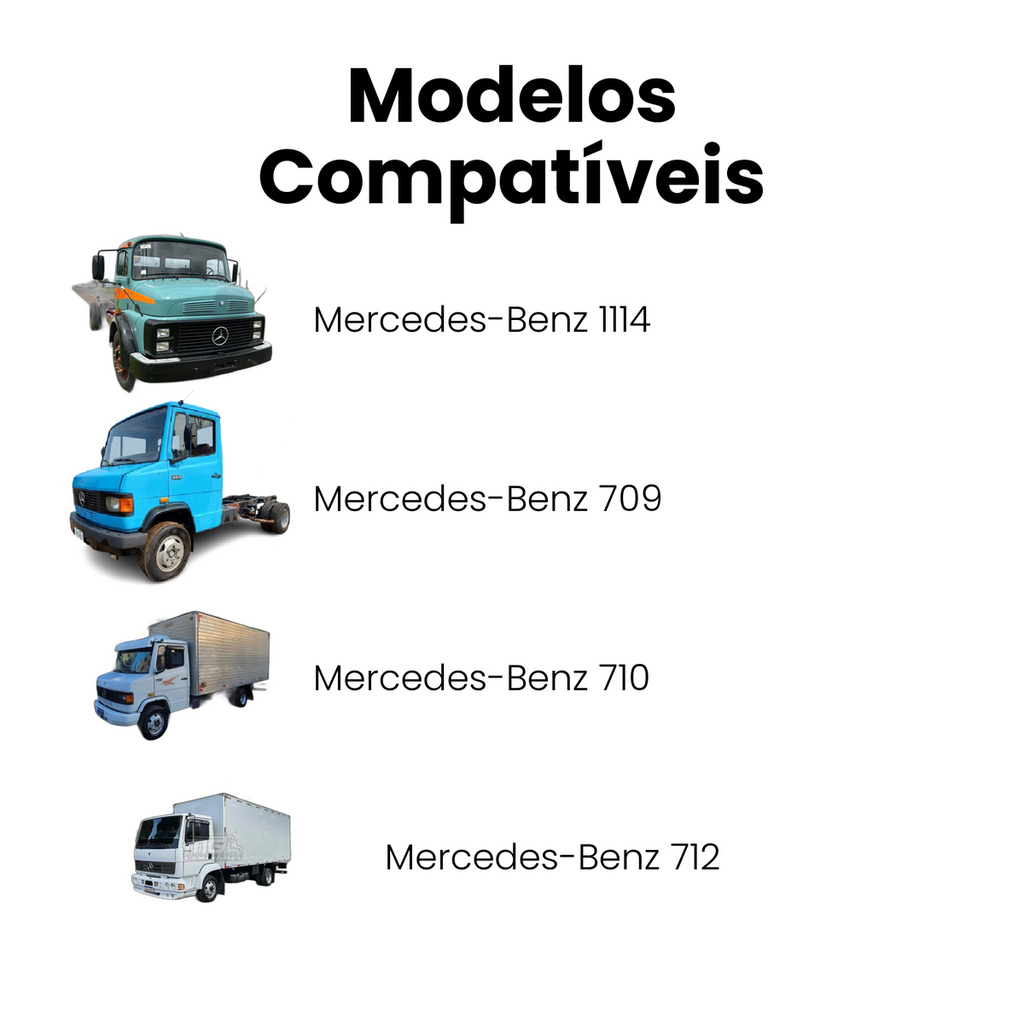 BARRA DE DIREÇÃO LATERAL DIANTEIRA/TRASEIRA DIREITA/ESQUERDA MERCEDES BENZ N-5027 - Imagem 4