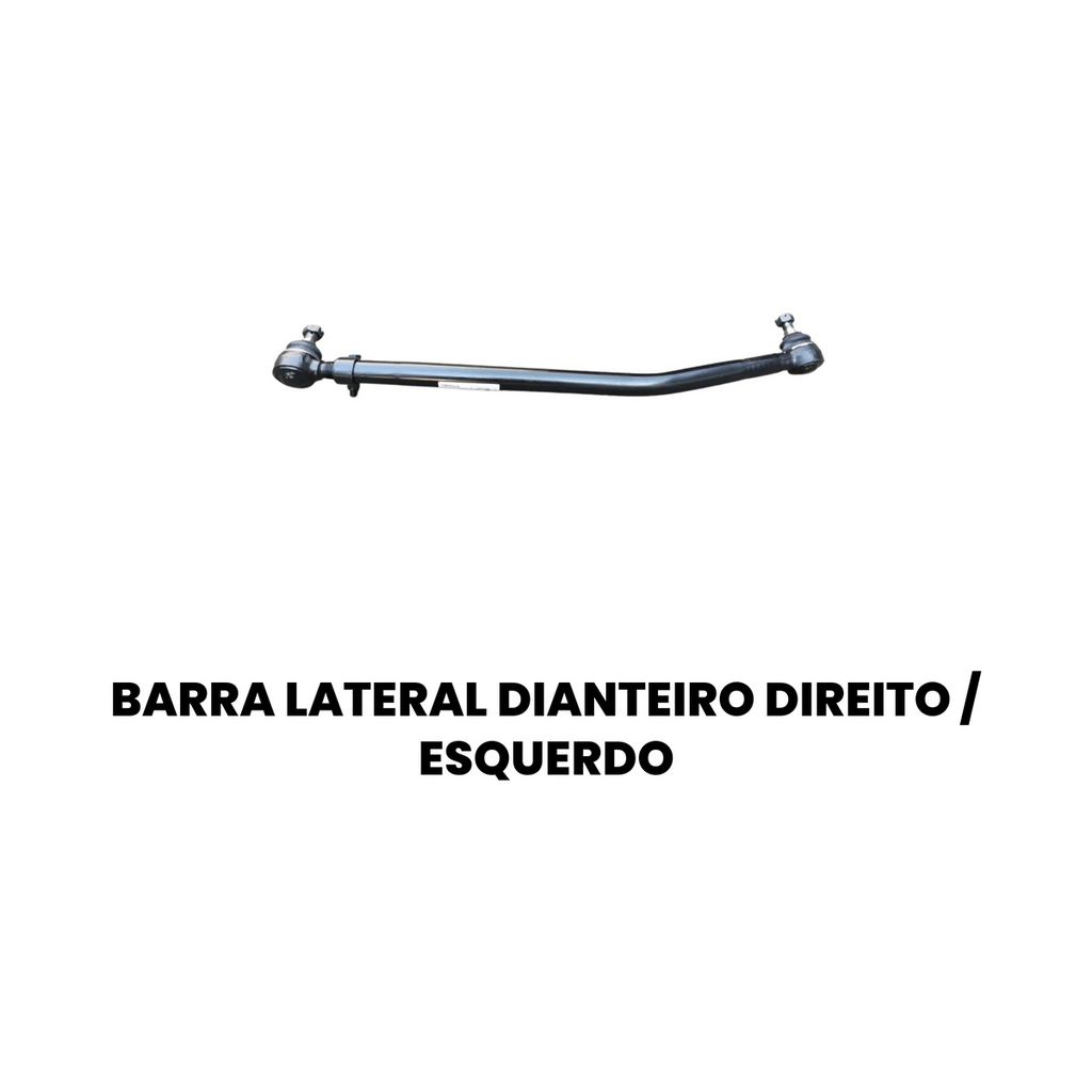 BARRA DE DIREÇÃO LATERAL DIANTEIRA DIREITO/ESQUERDO MERCEDES BENZ N-5052 - Imagem 2