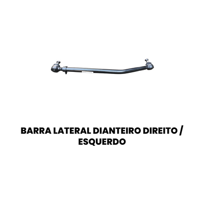 BARRA DE DIREÇÃO LATERAL DIANTEIRA DIREITO/ESQUERDO MERCEDES BENZ N-5052 - Imagem 2