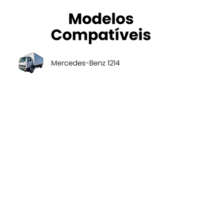 Barra Lateral Dianteira Direita Esquerda Mercedes-Benz 1214 - Imagem 4