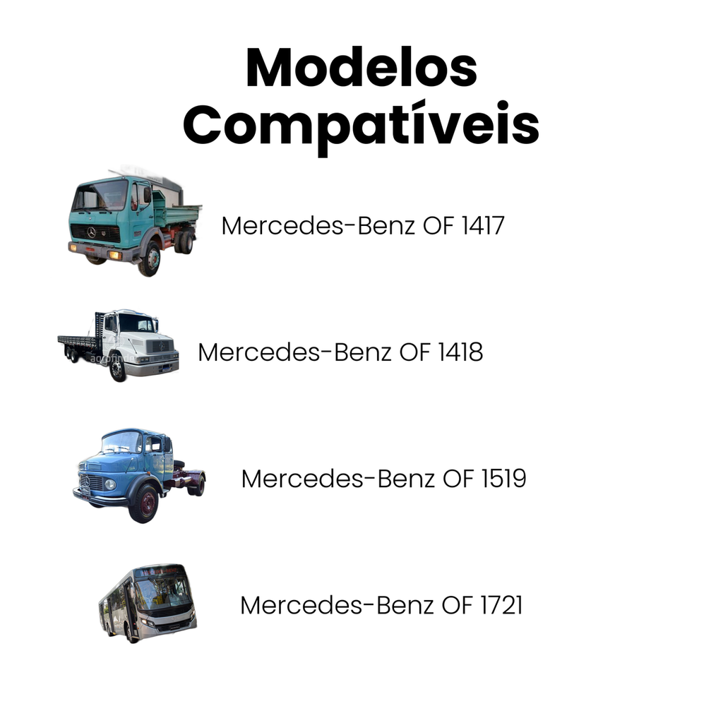 BARRA DE DIREÇÃO LATERAL DIANTEIRA MERCEDES BENZ N-5197 - Imagem 4
