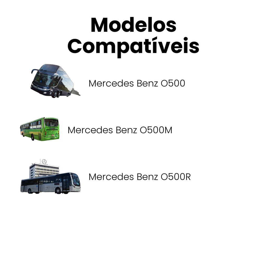BARRA DE DIREÇÃO LATERAL DIANTEIRO DIREITO/ESQUERDO MERCEDES BENZ N-5213 - Imagem 4