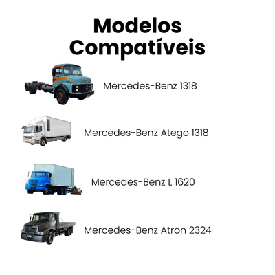 BARRA DE DIREÇÃO LATERAL DIANTEIRO DIREITO E ESQUERDO MERCEDES BENZ N-5228 - Imagem 4
