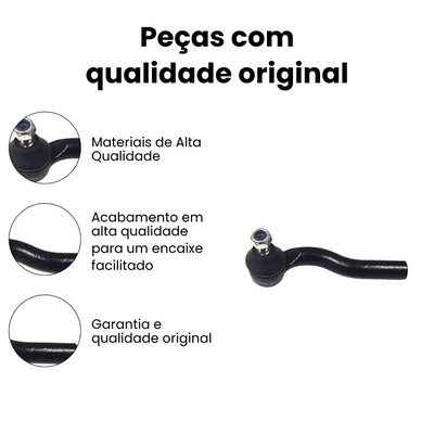 Terminal Direção Dianteiro Direito Fiat Palio - Imagem 3