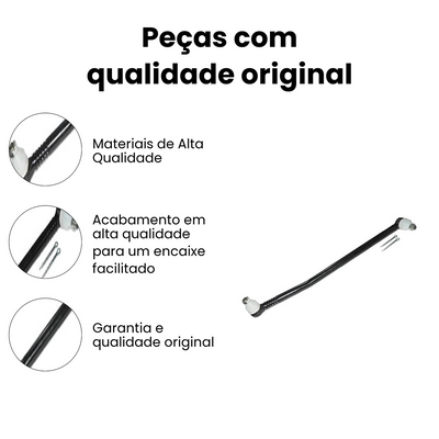 BARRA DE DIREÇÃO LATERAL DIANTEIRA DIREITO/ESQUERDO VOLKSWAGEN N-778 - Imagem 3