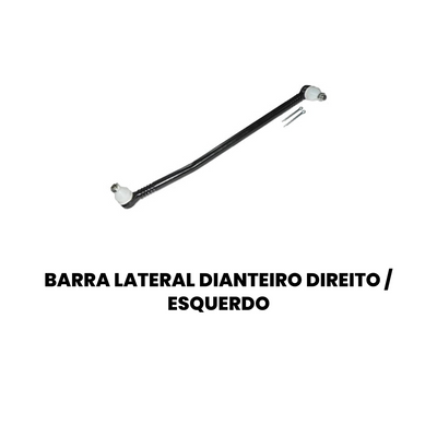 BARRA DE DIREÇÃO LATERAL DIANTEIRA DIREITO/ESQUERDO VOLKSWAGEN N-778 - Imagem 2