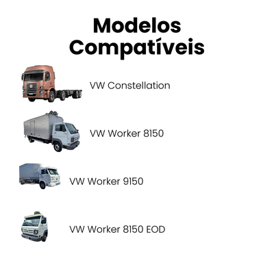 BARRA DIREÇÃO LATERAL DIANTEIRO DIREITO E ESQUERDO VOLKSWAGEN N-795 - Imagem 4