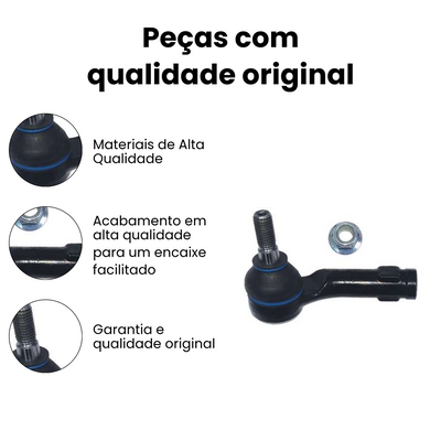 Terminal Direção Dianteiro Esquerdo Ford Ecosport - Imagem 3