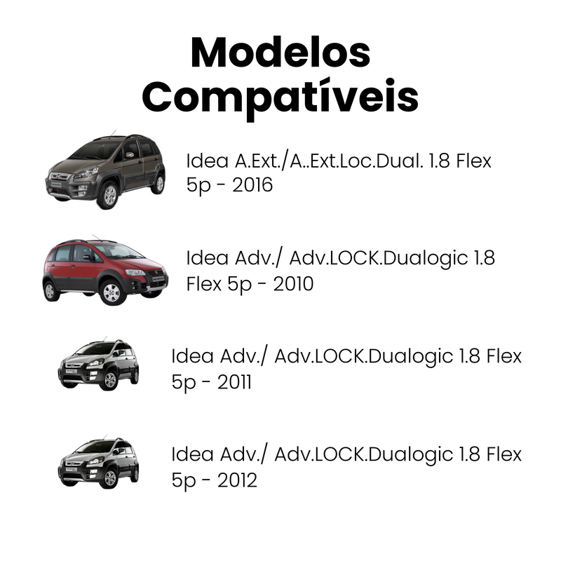 Bieleta Diant. Esq Fiat Idea Adventure Attractive Elx Essenc - Imagem 4