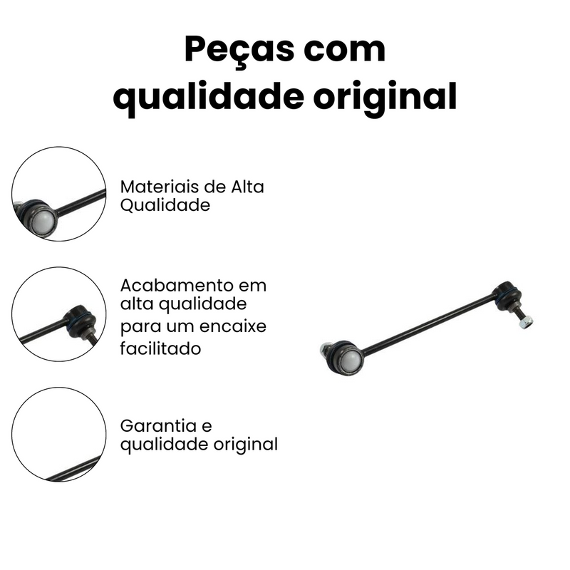 Bieleta Dianteira Esquerda Fiat Idea 1.4 1.6 1.8 2006-2015 - Imagem 3